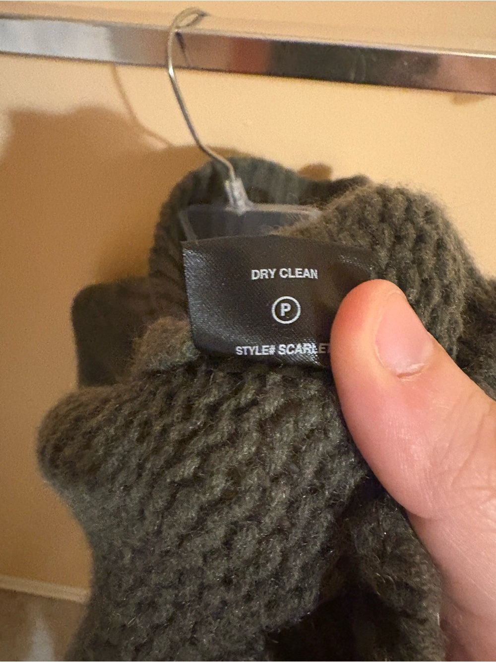 Sablyn olive green cashmere turtleneck sweater - Picture 6 of 6